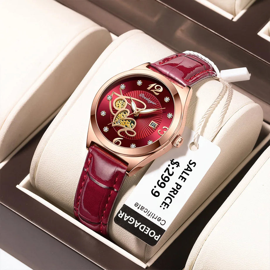 Fashion Quartz Watch Female Luxury Elegant Waterproof - Premium  from vistoi shop - Just $29.99! Shop now at vistoi shop
