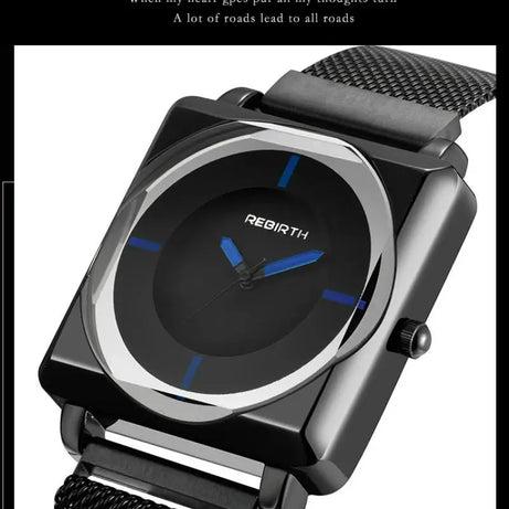 Dress Square Dial Women Watch Black Magnetic Buckle - Premium  from vistoi shop - Just $29.99! Shop now at vistoi shop