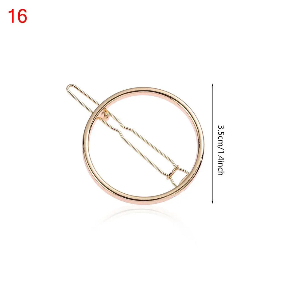 Geometric Ponytail Hairpins Bobby Pins Knot Hair - Premium  from vistoi shop - Just $12.99! Shop now at vistoi shop