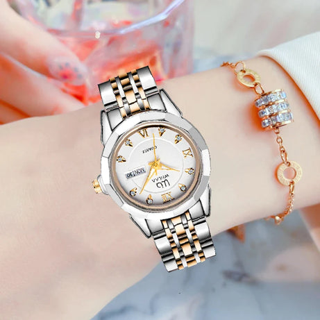Week Date Women Classic Wrist Watches Minimalist Design - Premium  from vistoi shop - Just $29.99! Shop now at vistoi shop