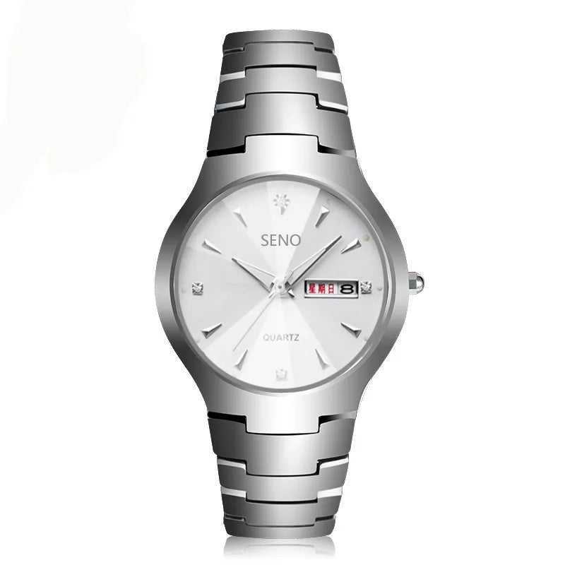 Couple Watch for Women Men Luxury Jewelry Design Rose - Premium  from vistoi shop - Just $29.99! Shop now at vistoi shop