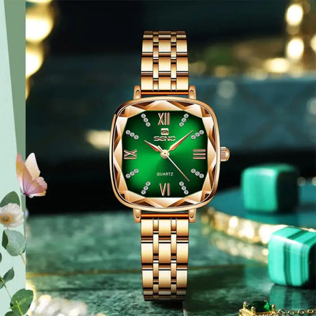 Pretty Luxury Waterproof Watches Quartz Watch Square - Premium  from vistoi shop - Just $29.90! Shop now at vistoi shop