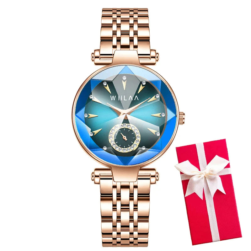 Elegant Diamond Dial Ladies Wrist Watch Stainless - Premium  from vistoi shop - Just $29.99! Shop now at vistoi shop