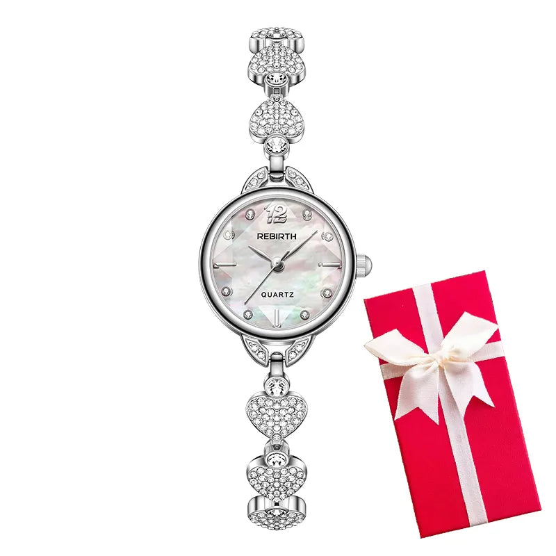 Heart Love pattern Women Watches Rose Gold Bracelet - Premium  from vistoi shop - Just $29.99! Shop now at vistoi shop