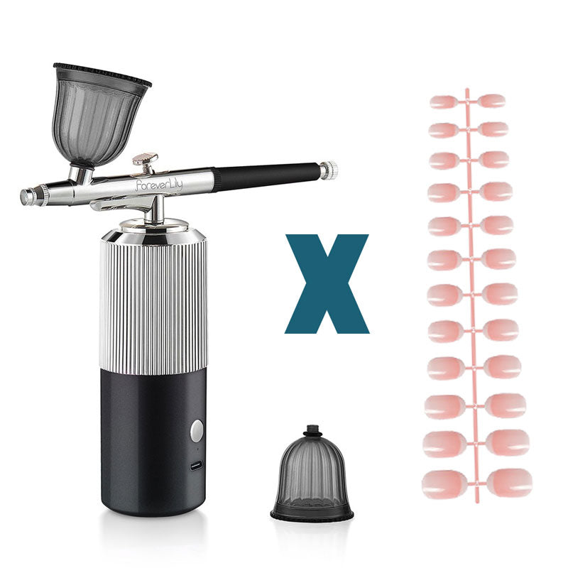 Portable Paint Spray Gun Airbrush Mini Air Compressor Kit for Nail Art - Premium  from vistoi shop - Just $29.99! Shop now at vistoi shop