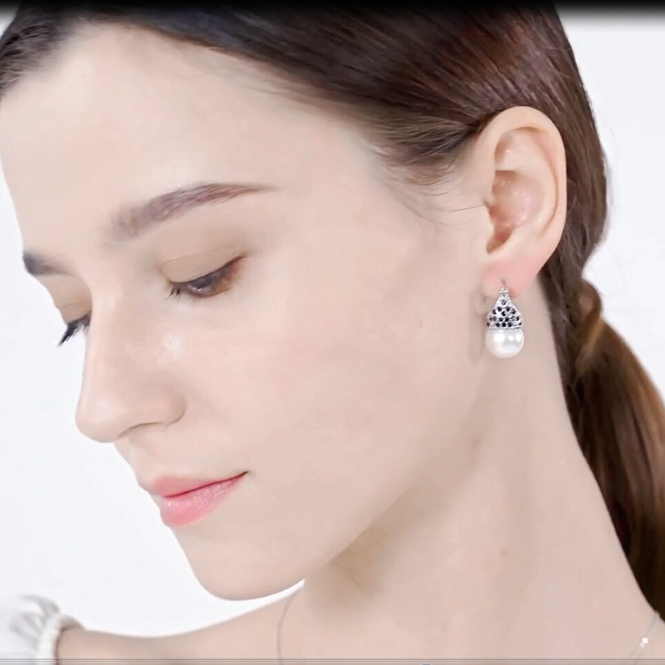 New Earrings for Women Classic Silver Color Trendy - Premium  from vistoi shop - Just $24.99! Shop now at vistoi shop