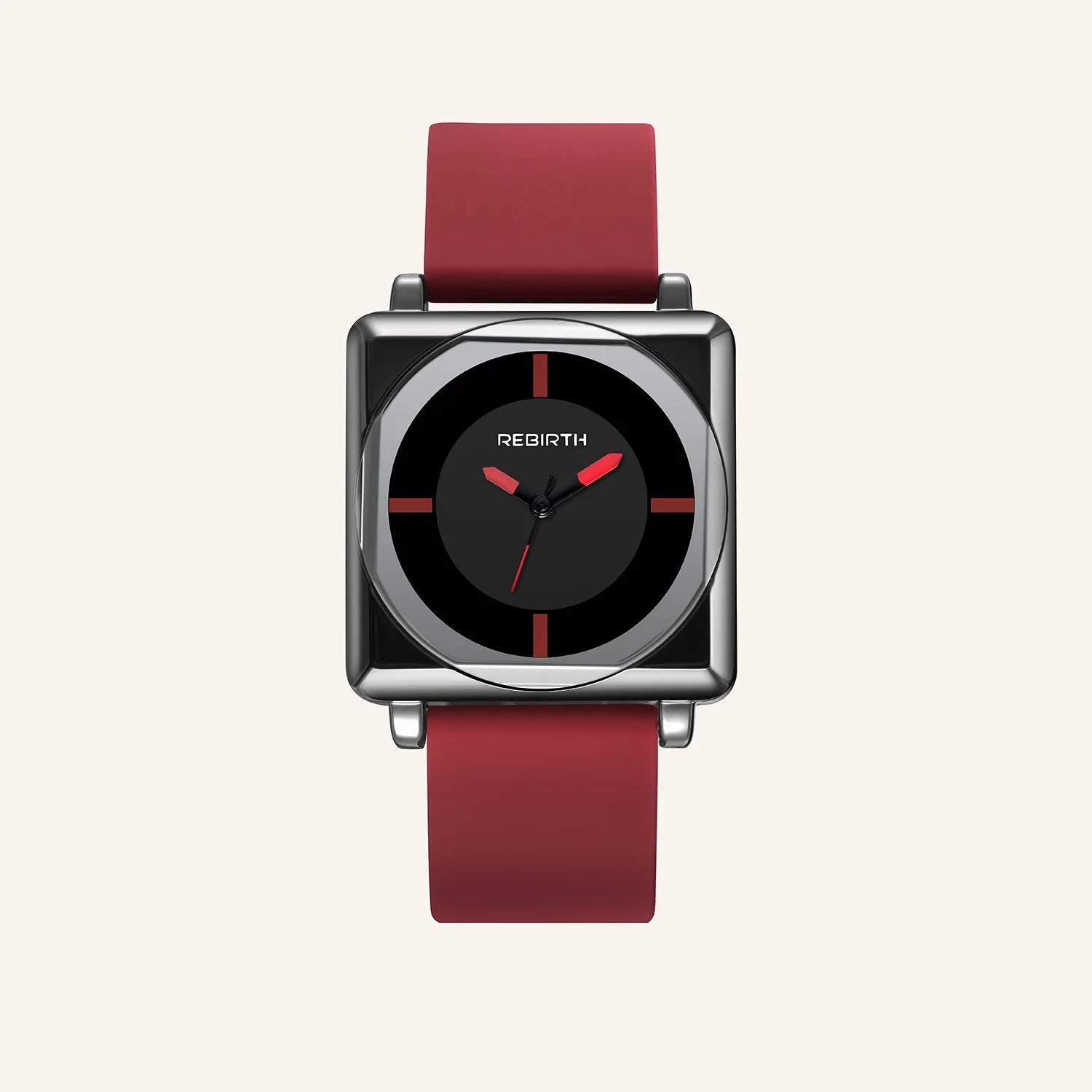 Square Rebirth Women Rubber Watch Band 2023 Ladies - Premium  from vistoi shop - Just $29.99! Shop now at vistoi shop