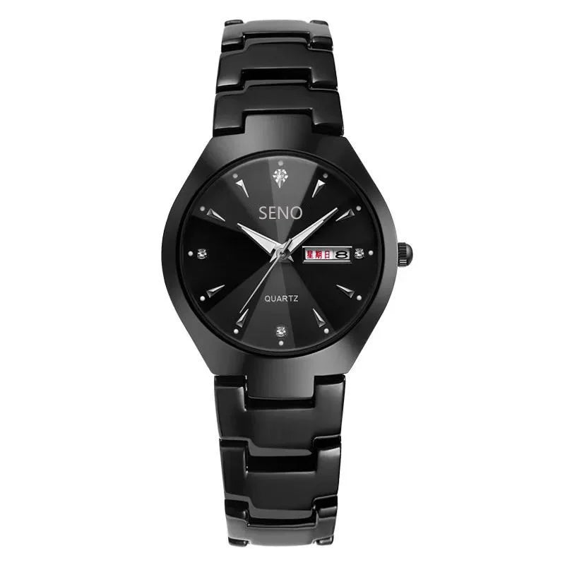 Couple Watch for Women Men Luxury Jewelry Design Rose - Premium  from vistoi shop - Just $29.99! Shop now at vistoi shop