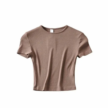 Fashion Casual 2023 Summer Woman Slim Fit t-shirt - Premium  from vistoi shop - Just $24.42! Shop now at vistoi shop
