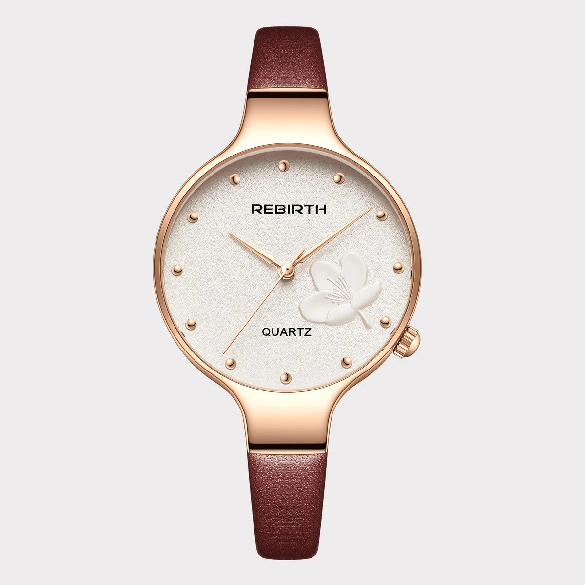 Leather Rose Gold Women Quartz Watches for Ladies - Premium  from vistoi shop - Just $23.99! Shop now at vistoi shop