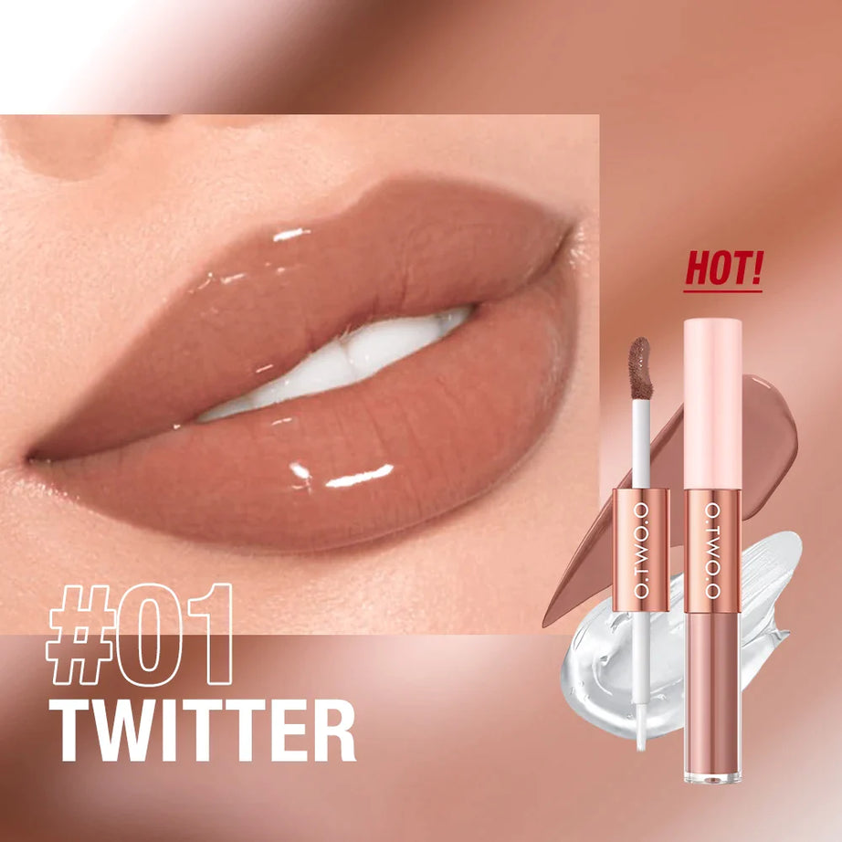 Matte Lipstick Double Head Lip Coat Non-stick Lipstick - Premium  from vistoi shop - Just $29.99! Shop now at vistoi shop