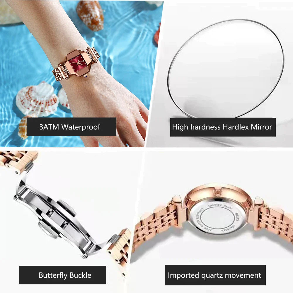 Fashion Women's Watch High Quality Casual Diamond - Premium  from vistoi shop - Just $34.99! Shop now at vistoi shop