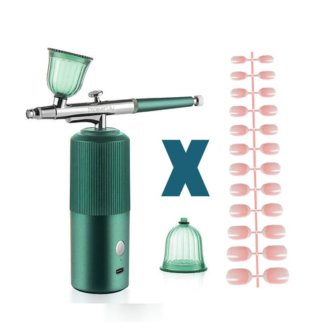 Portable Paint Spray Gun Airbrush Mini Air Compressor Kit for Nail Art - Premium  from vistoi shop - Just $29.99! Shop now at vistoi shop