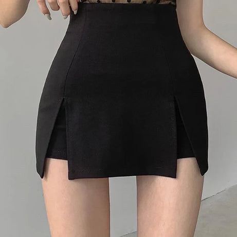Split Shorts Skirt Women's Office Ladies Suit Skirt Summer - Premium  from vistoi shop - Just $29.99! Shop now at vistoi shop
