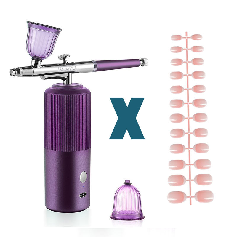 Portable Paint Spray Gun Airbrush Mini Air Compressor Kit for Nail Art - Premium  from vistoi shop - Just $29.99! Shop now at vistoi shop