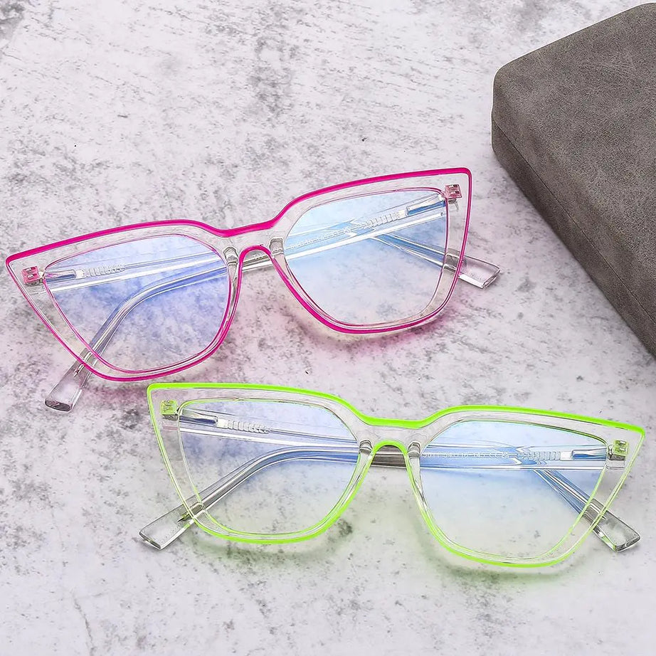 Blue Light Glasses Cat Eye Square Frame for Women - Premium  from vistoi shop - Just $14.99! Shop now at vistoi shop