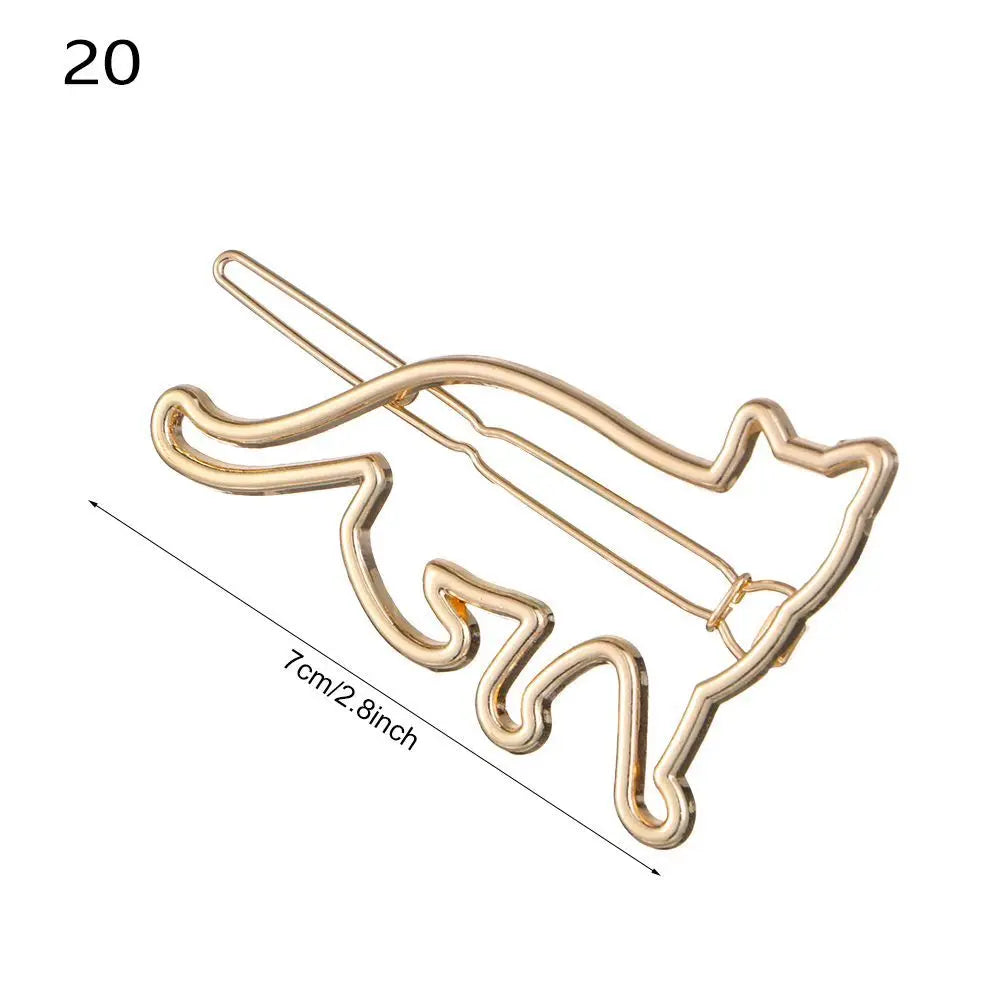 Geometric Ponytail Hairpins Bobby Pins Knot Hair - Premium  from vistoi shop - Just $12.99! Shop now at vistoi shop