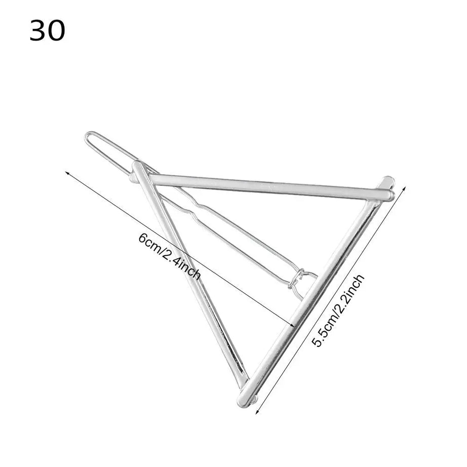 Geometric Ponytail Hairpins Bobby Pins Knot Hair - Premium  from vistoi shop - Just $12.99! Shop now at vistoi shop