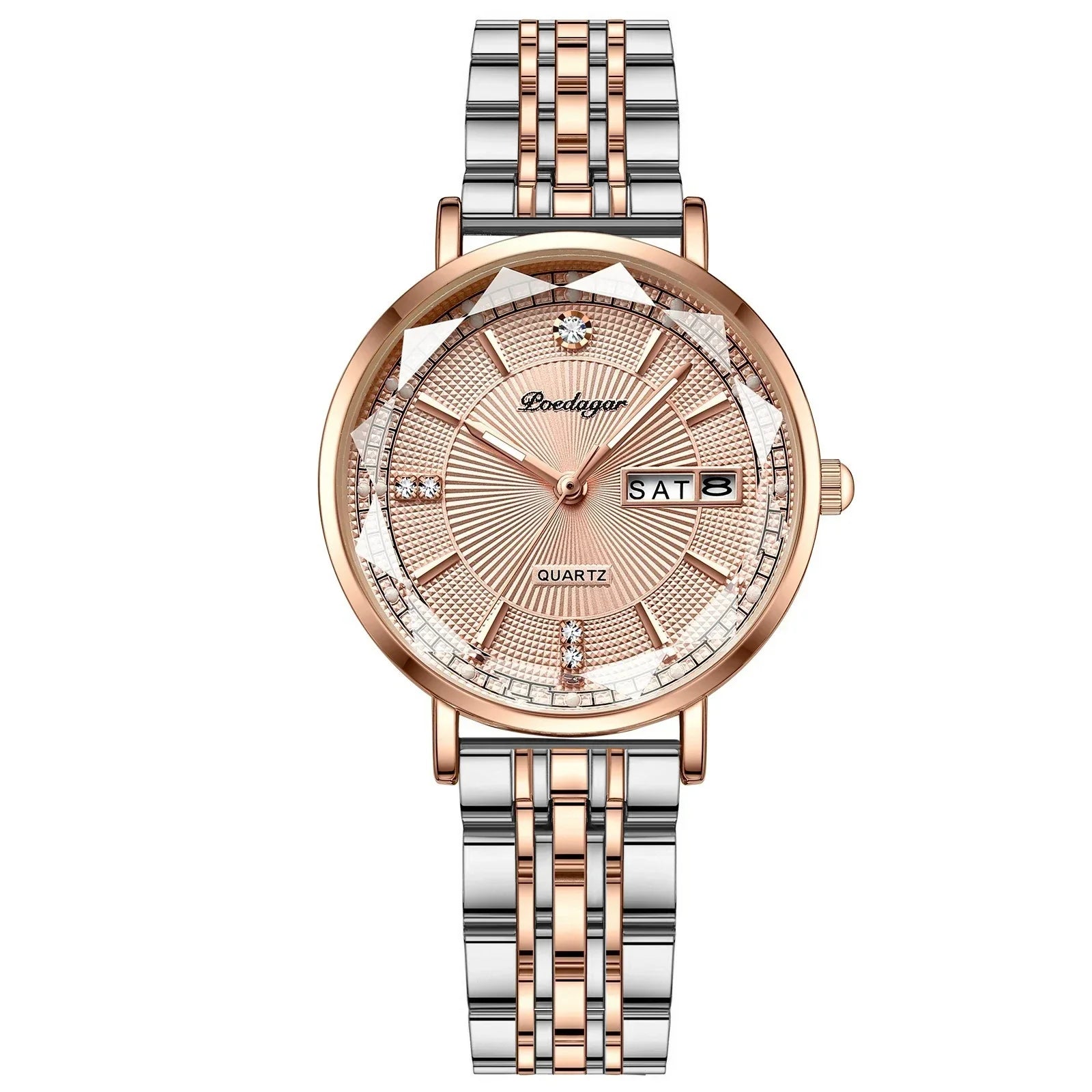 Watch Rose Gold Fashion Quartz Watches Top Brand - Premium  from vistoi shop - Just $34.99! Shop now at vistoi shop