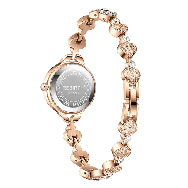 Rose Gold Watch Heart Love pattern Women Bracelet - Premium  from vistoi shop - Just $33.99! Shop now at vistoi shop