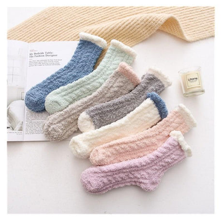 Winter Warm Socks Women's Thicken Thermal Sock Cute Soft