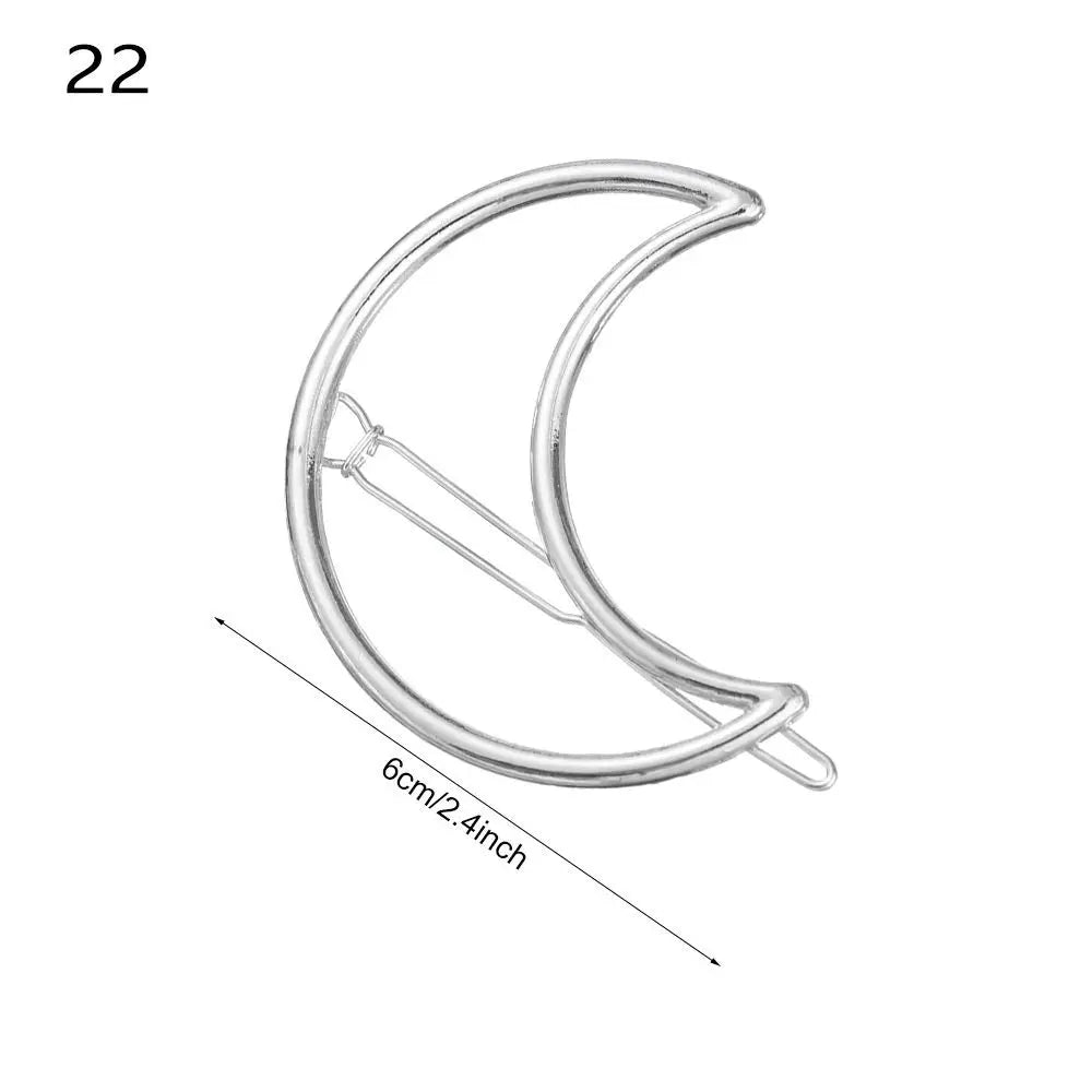 Geometric Ponytail Hairpins Bobby Pins Knot Hair - Premium  from vistoi shop - Just $12.99! Shop now at vistoi shop