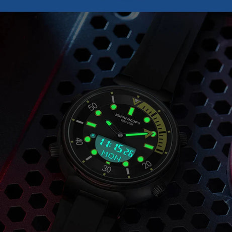 Dual Display Women Watches Waterproof Women Sports - Premium  from vistoi shop - Just $33.99! Shop now at vistoi shop