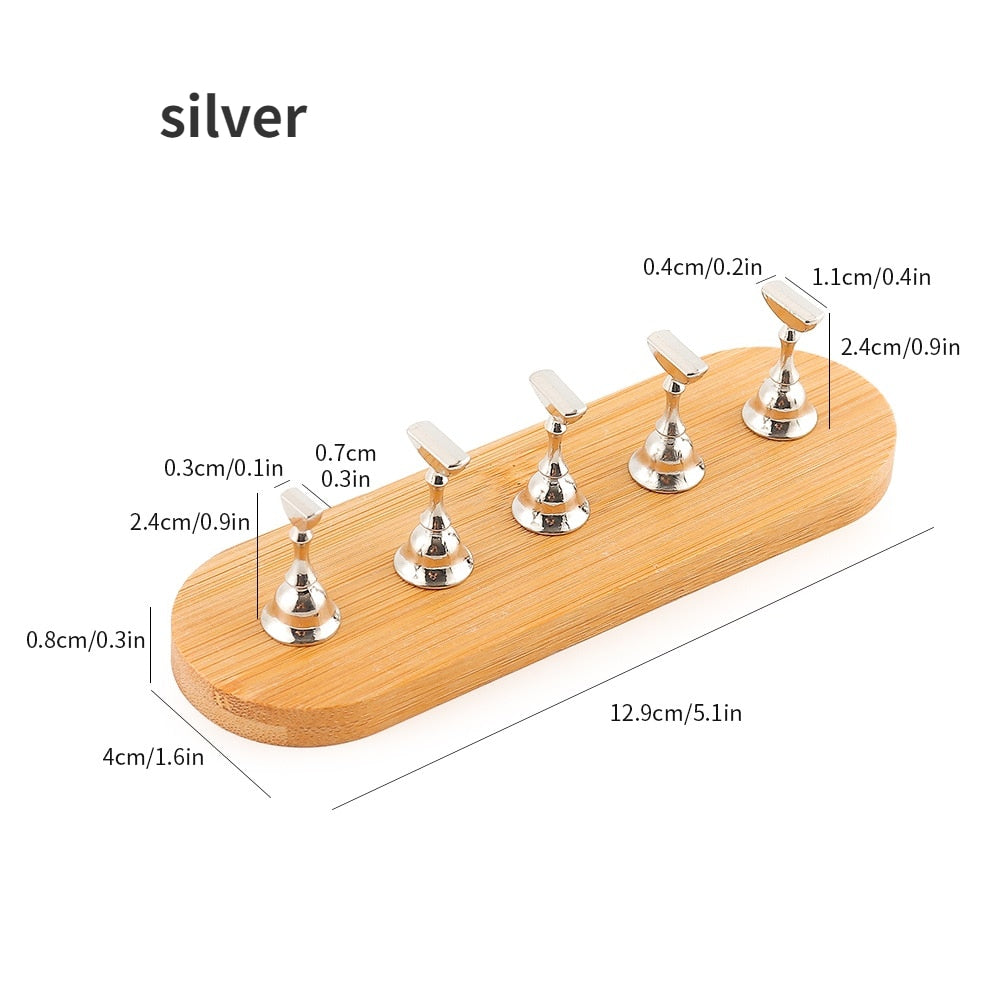 8pcs Strong Magnetic Nail Holder Practice Display Stand - Premium  from vistoi shop - Just $19.99! Shop now at vistoi shop
