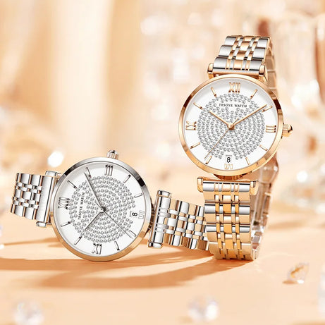 Women Square Watches Luxury Brand Fashion Rose Gold - Premium  from vistoi shop - Just $35.99! Shop now at vistoi shop