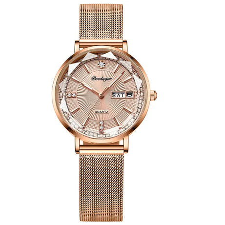 Watch Rose Gold Fashion Quartz Watches Top Brand - Premium  from vistoi shop - Just $34.99! Shop now at vistoi shop