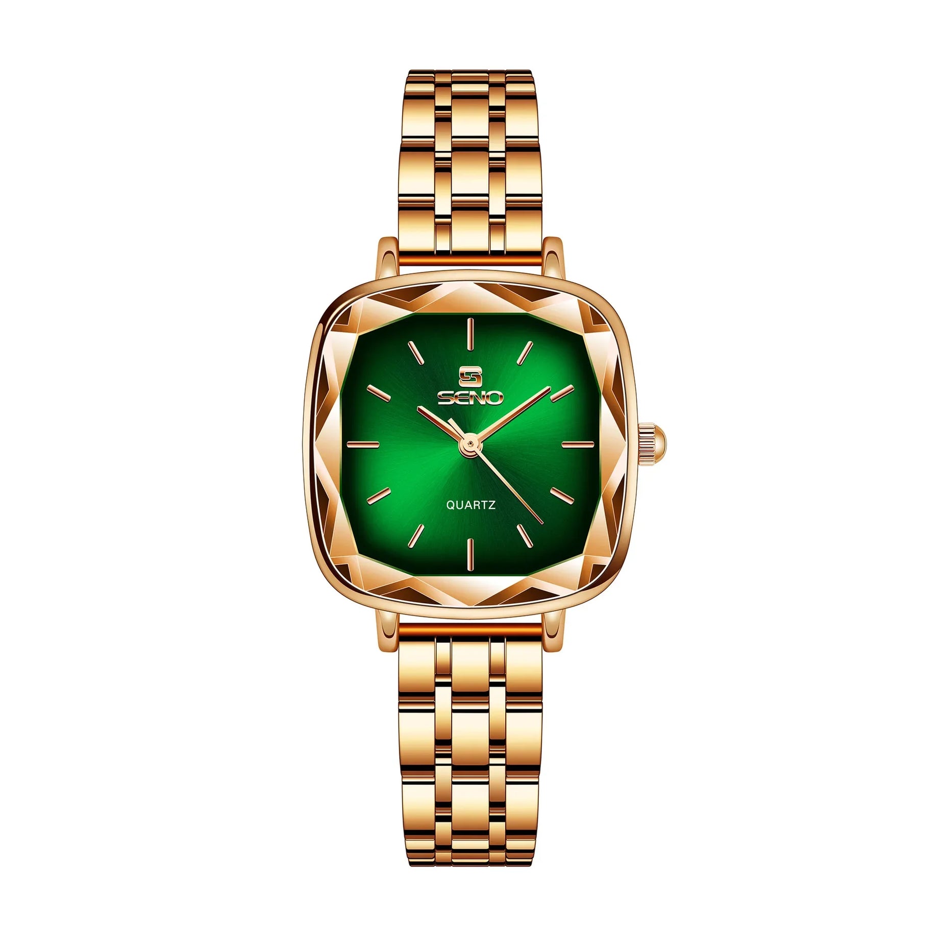 Women Rose Golden Classic Quartz Watch Female Elegant - Premium  from vistoi shop - Just $34.99! Shop now at vistoi shop