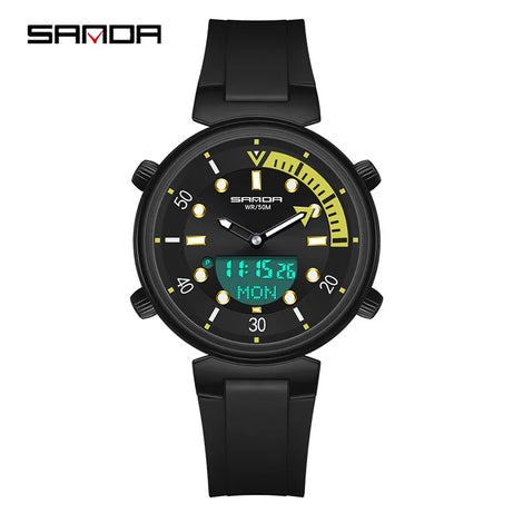 Dual Display Women Watches Waterproof Women Sports - Premium  from vistoi shop - Just $33.99! Shop now at vistoi shop