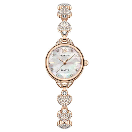 Rose Gold Watch Heart Love pattern Women Bracelet - Premium  from vistoi shop - Just $33.99! Shop now at vistoi shop