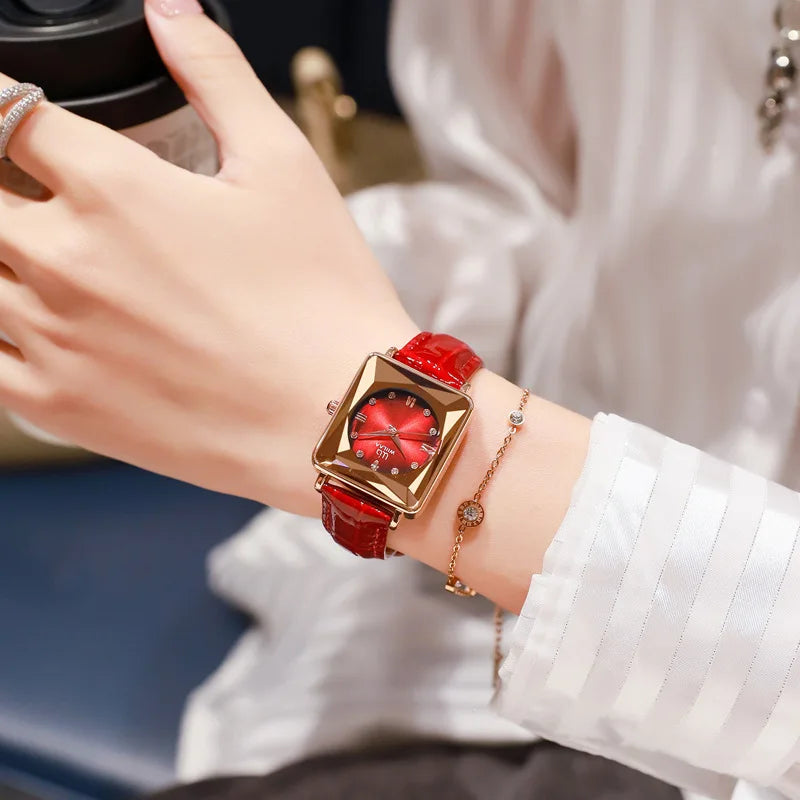 Women Business Wrist Square Watch 2023 Simple Design - Premium  from vistoi shop - Just $29.99! Shop now at vistoi shop