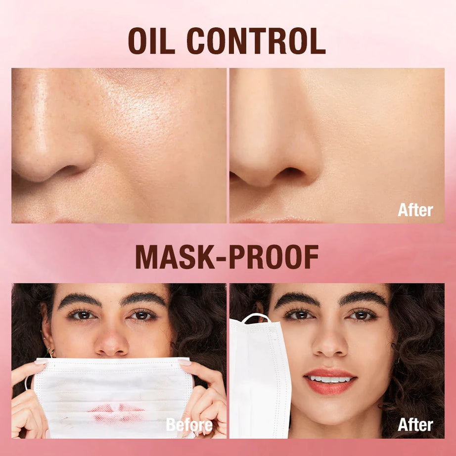 Face Powder Oil-control 24 Hours Long Lasting Waterproof - Premium  from vistoi shop - Just $29.99! Shop now at vistoi shop