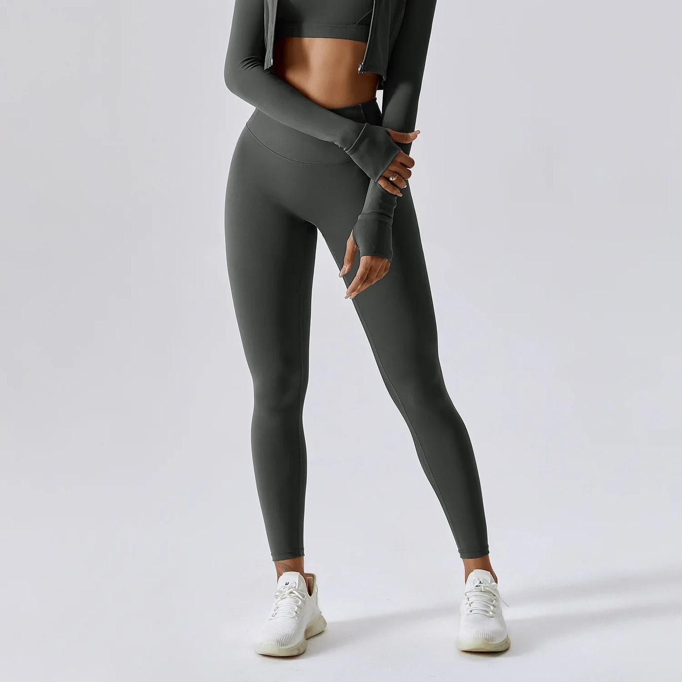 Leggings High Waist Nude Feeling Push Up Sports Women's Fitness Gym - Premium  from vistoi shop - Just $36.99! Shop now at vistoi shop