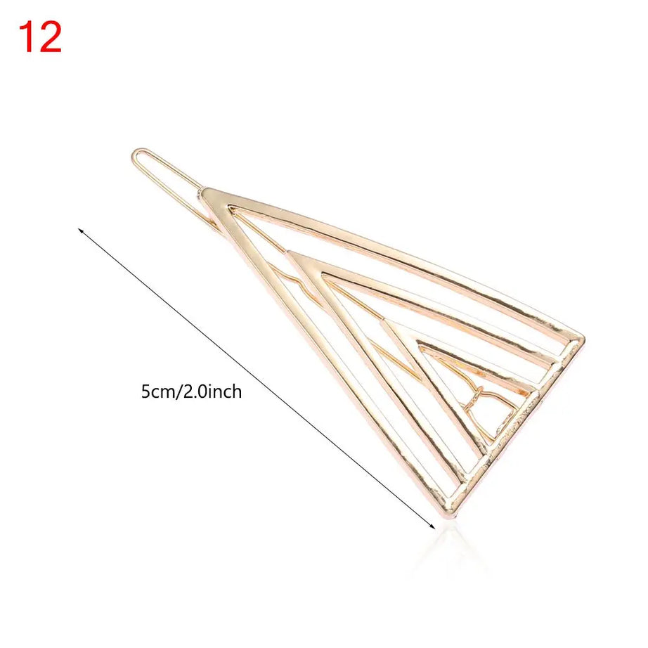 Geometric Ponytail Hairpins Bobby Pins Knot Hair - Premium  from vistoi shop - Just $12.99! Shop now at vistoi shop