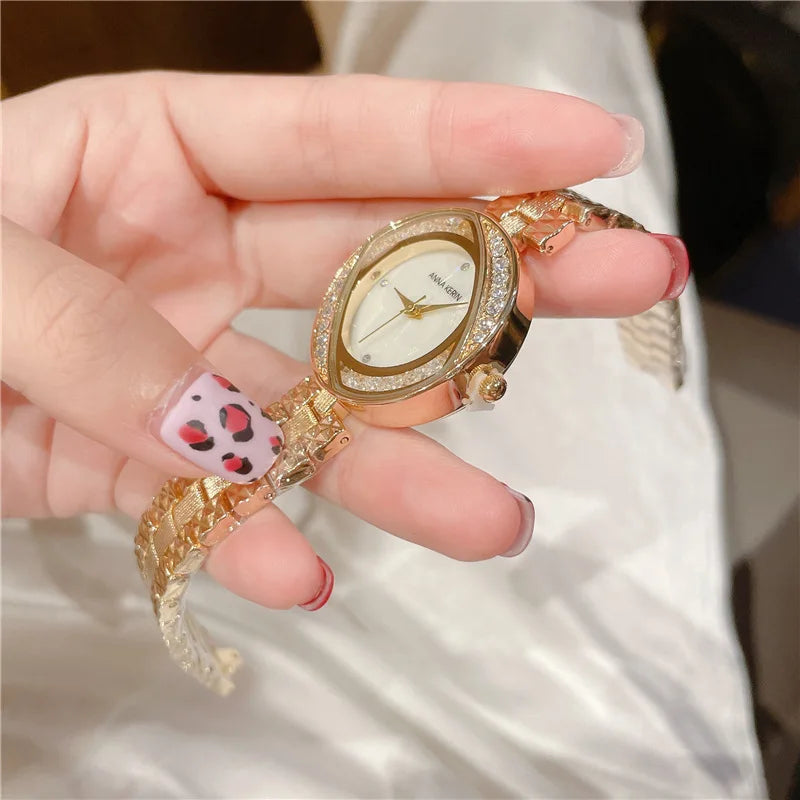 Watch Women Watches Top Brand Crystal Ladies Casual Quartz - Premium  from vistoi shop - Just $28.99! Shop now at vistoi shop