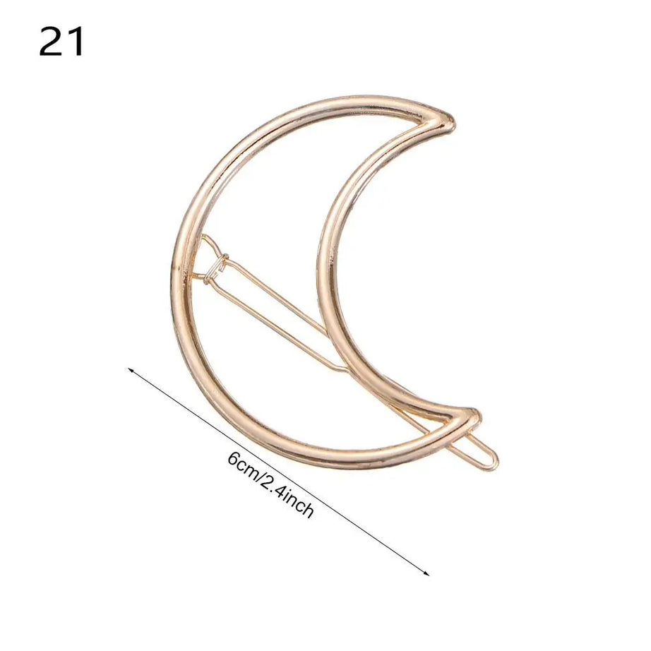 Geometric Ponytail Hairpins Bobby Pins Knot Hair - Premium  from vistoi shop - Just $12.99! Shop now at vistoi shop