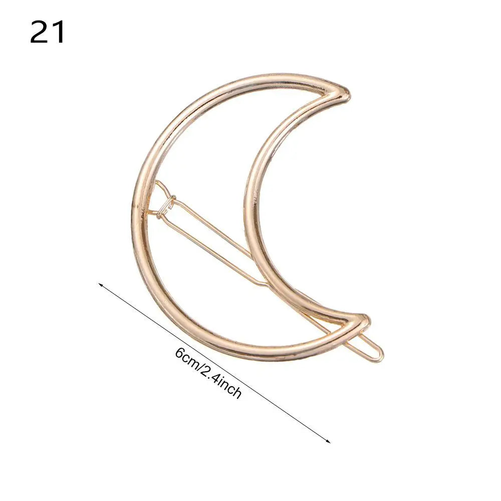 Geometric Ponytail Hairpins Bobby Pins Knot Hair - Premium  from vistoi shop - Just $12.99! Shop now at vistoi shop