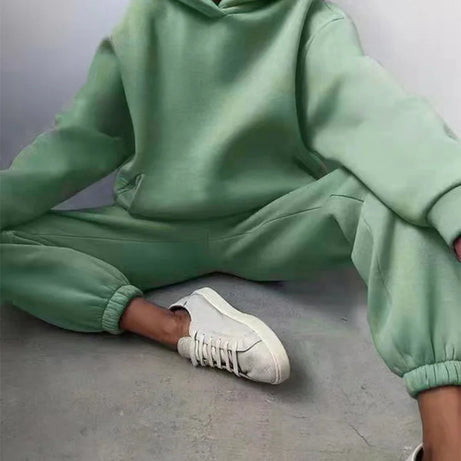 Winter Two Piece Sets Women Tracksuit Suit 2023 Autumn Sweatshirt - Premium  from vistoi shop - Just $49.99! Shop now at vistoi shop