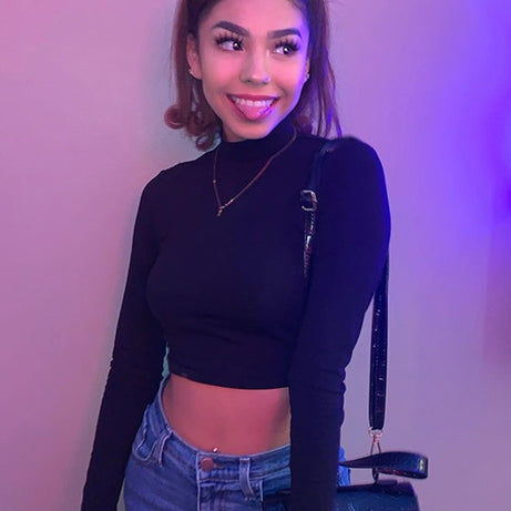 women cotton hollow out t-shirt bandage backless 2023