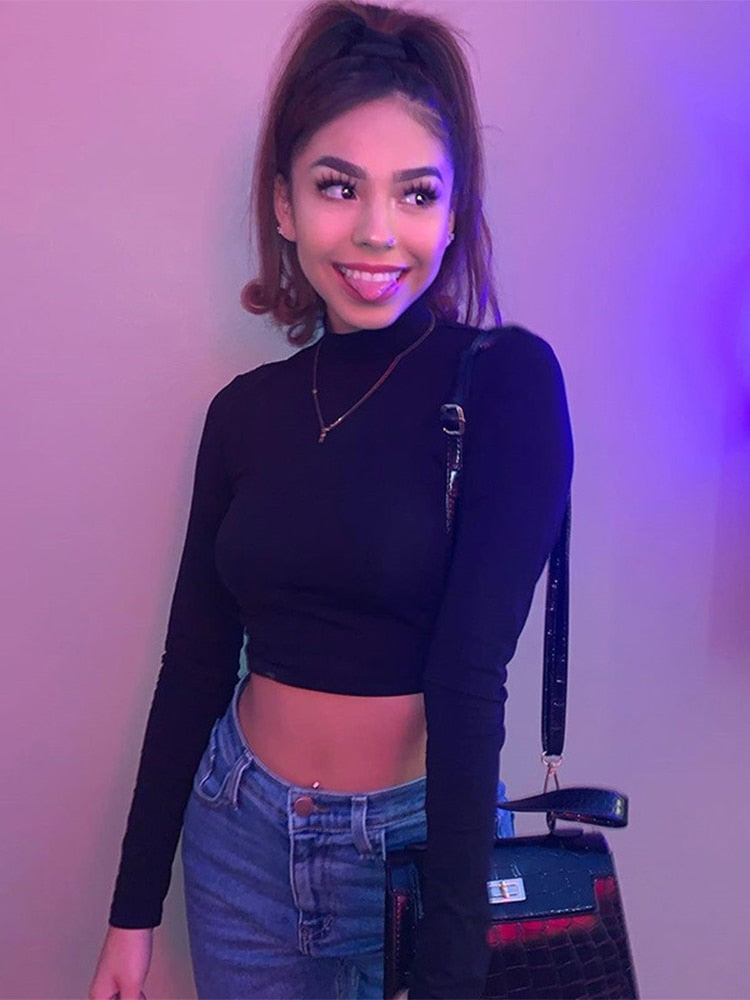 women cotton hollow out t-shirt bandage backless 2023