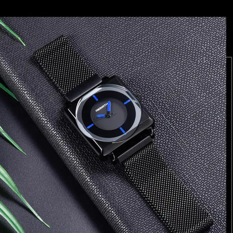 Dress Square Dial Women Watch Black Magnetic Buckle - Premium  from vistoi shop - Just $29.99! Shop now at vistoi shop