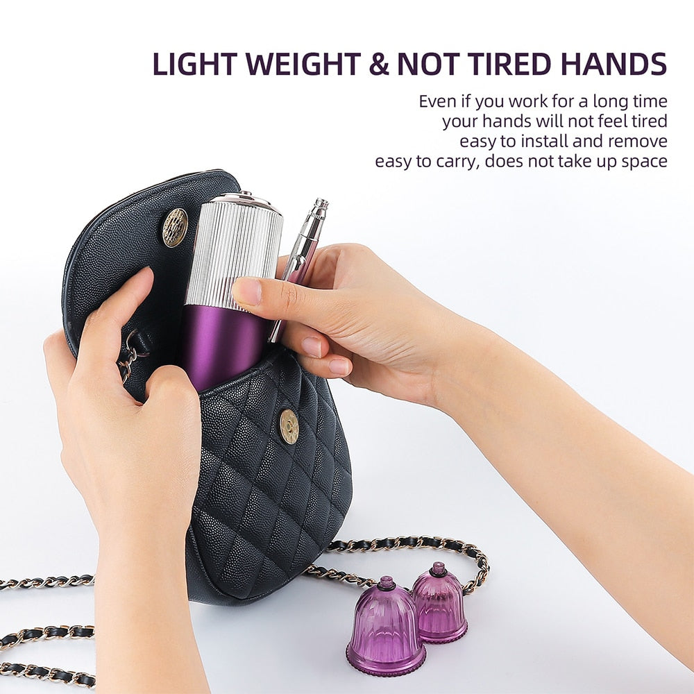 Portable Paint Spray Gun Airbrush Mini Air Compressor Kit for Nail Art - Premium  from vistoi shop - Just $29.99! Shop now at vistoi shop