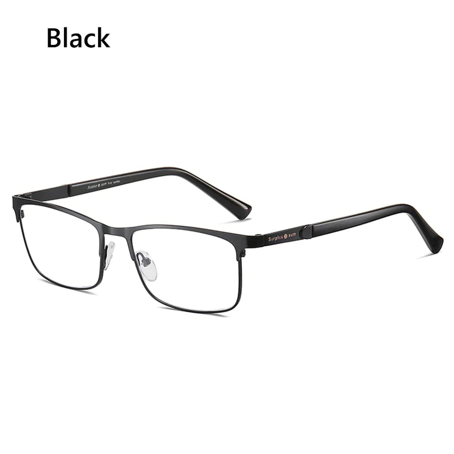 Classic Reading Glasses Metal Frame Men Anti Blue - Premium  from vistoi shop - Just $14.99! Shop now at vistoi shop