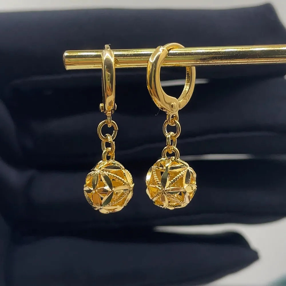 Fashion Round Women's Earrings Exquisite Wedding Jewelry - Premium  from vistoi shop - Just $29.44! Shop now at vistoi shop