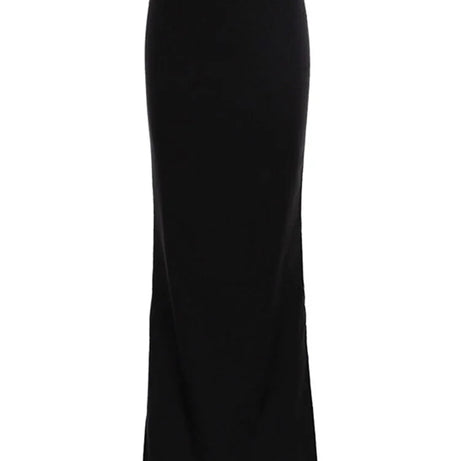 Fashion For Women Black Long Skirts High Waist Slim Skirts - Premium  from vistoi shop - Just $29.82! Shop now at vistoi shop