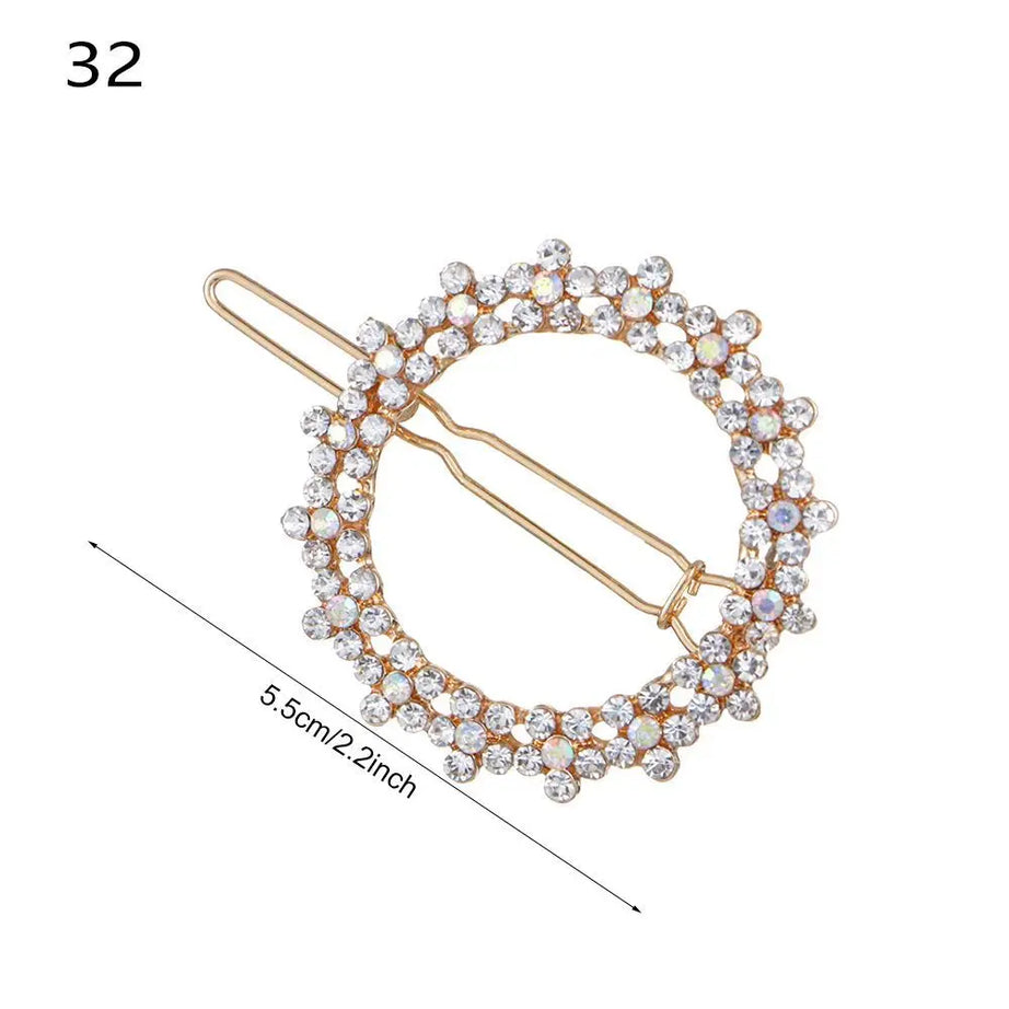 Geometric Ponytail Hairpins Bobby Pins Knot Hair - Premium  from vistoi shop - Just $12.99! Shop now at vistoi shop