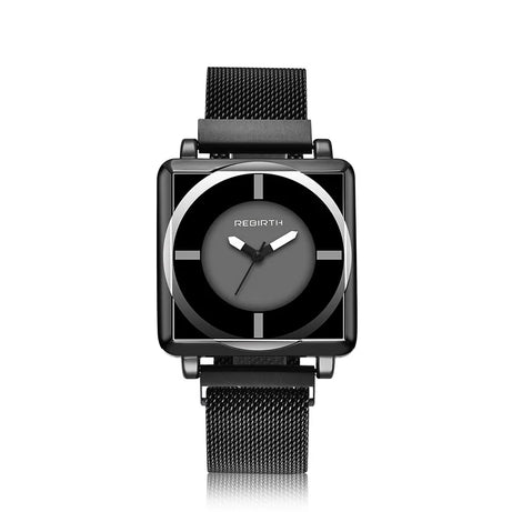 Dress Square Dial Women Watch Black Magnetic Buckle - Premium  from vistoi shop - Just $29.99! Shop now at vistoi shop